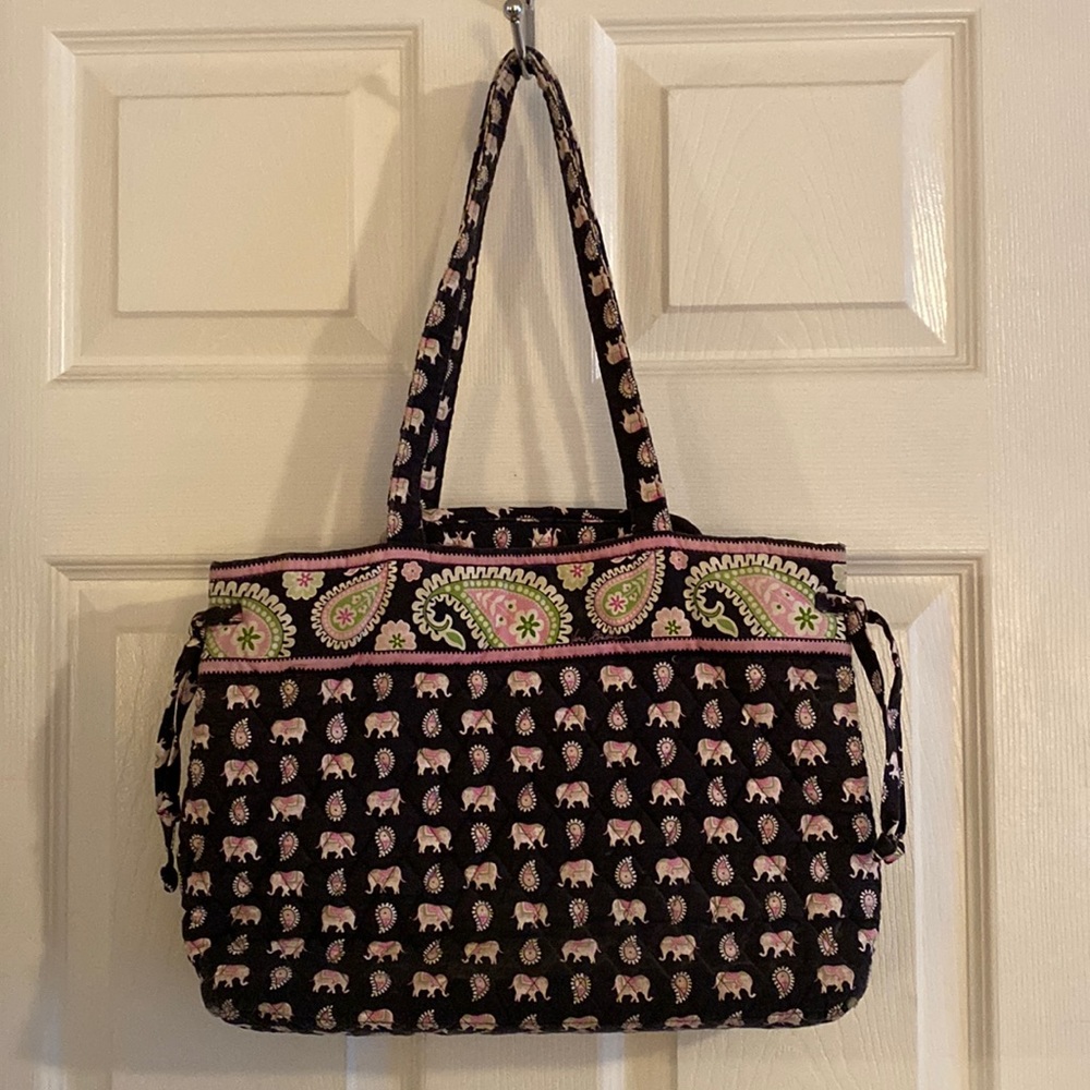 elephant printed Vera Bradley
